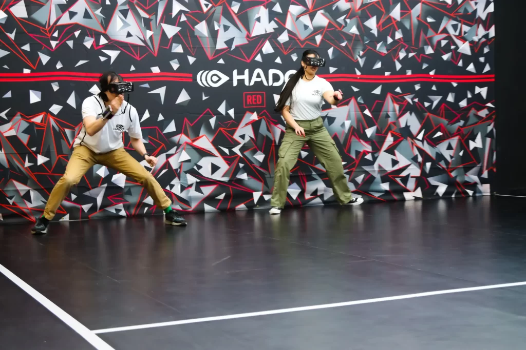 augmented reality sport in coventry tournament at HADO